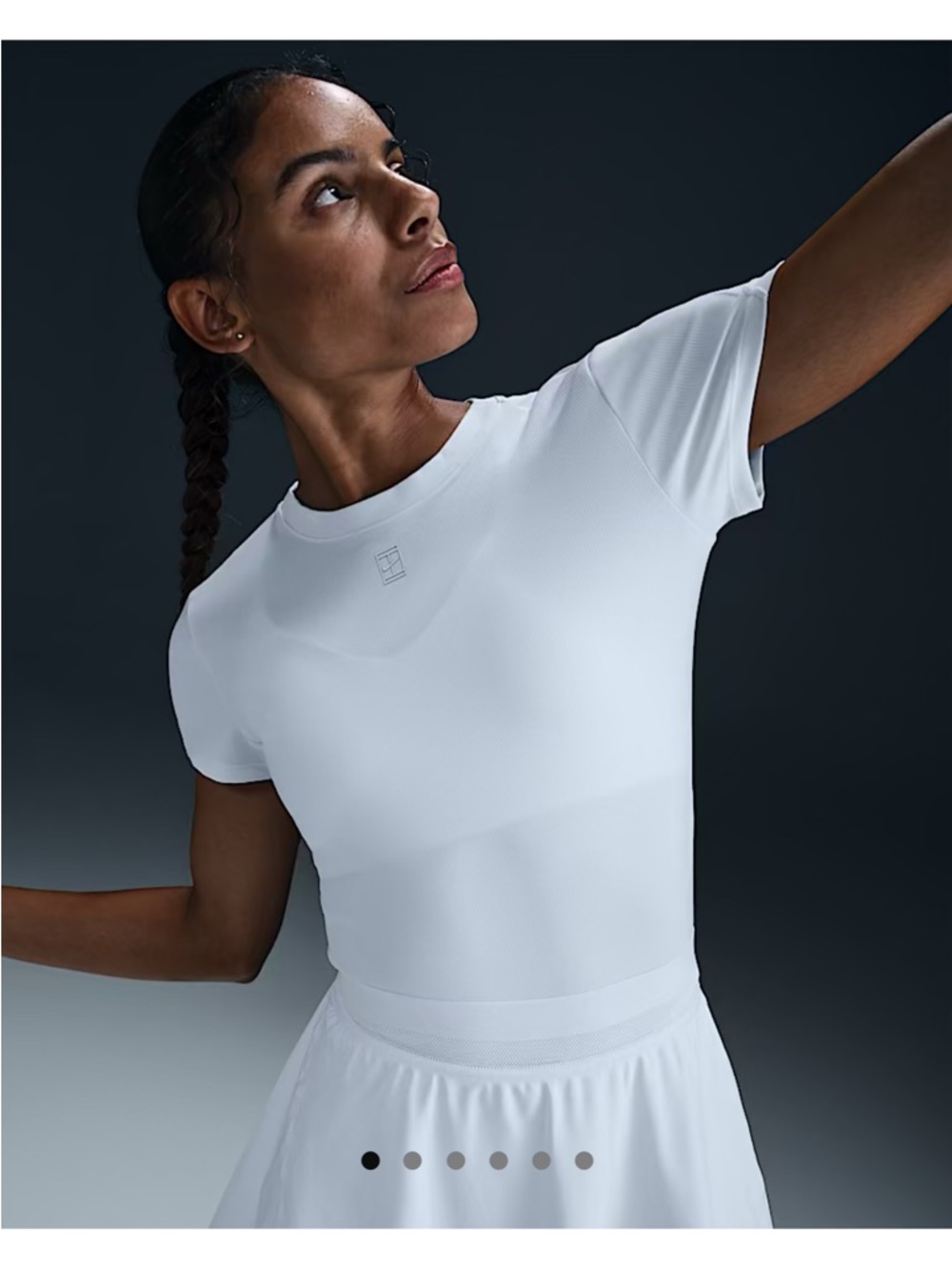 NikeCourt Advantage
Women's Dri-FIT Short-Sleeve Tennis Top white
